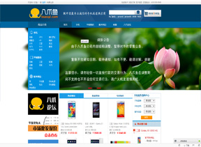 手机B2C商城系统网站建设