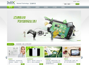 迈速科技中英文网站建设
