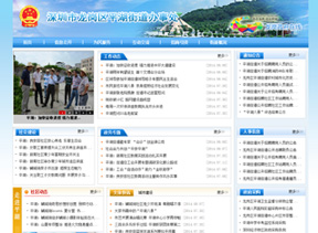 平湖街道网站建设